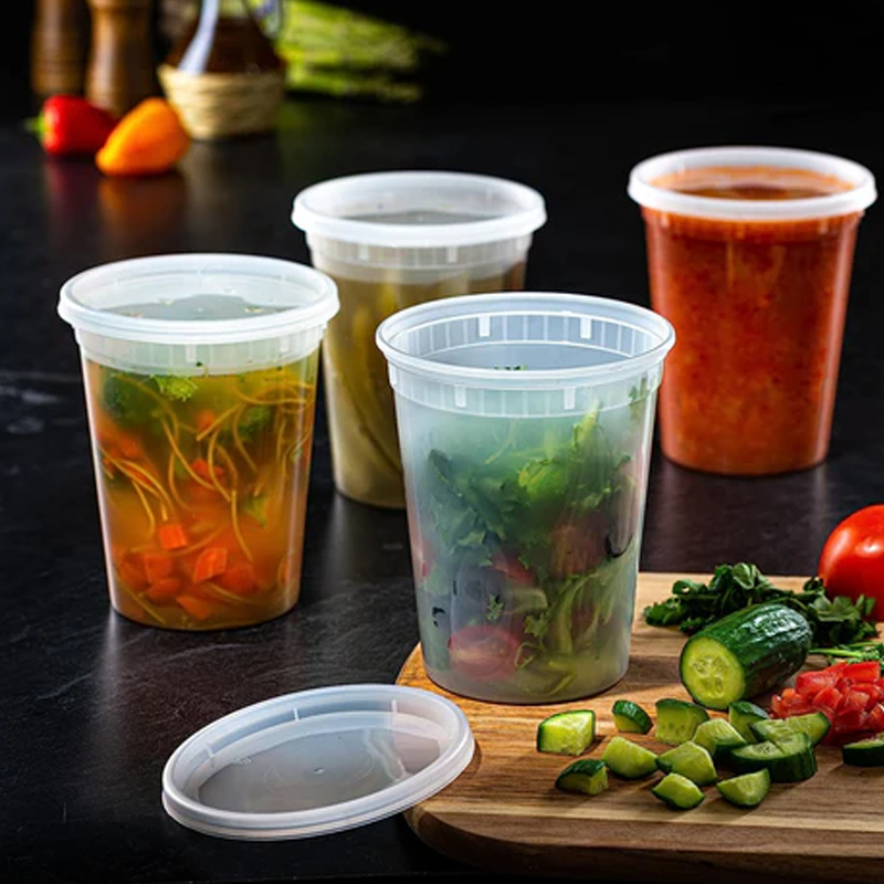 Meal Prep Kitchen - Lebensmittel vorrats behälter mit Deckel Gefrier