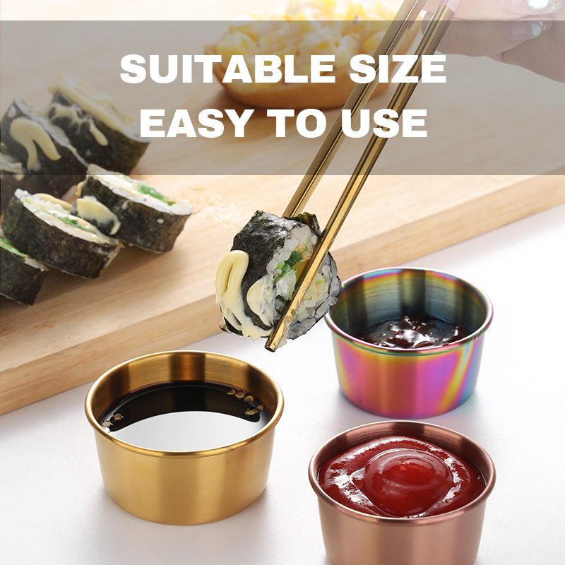 304 Edelstahl-Tauch becher, go – Sauce Dipping Cup Bewertung und Preis