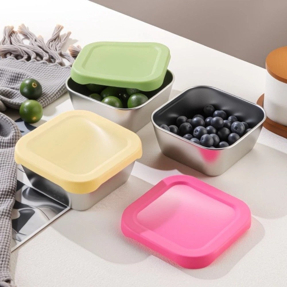 Silikondeckel Edelstahl Frisch – Meal Prep With Rice Bewertung und Preis
