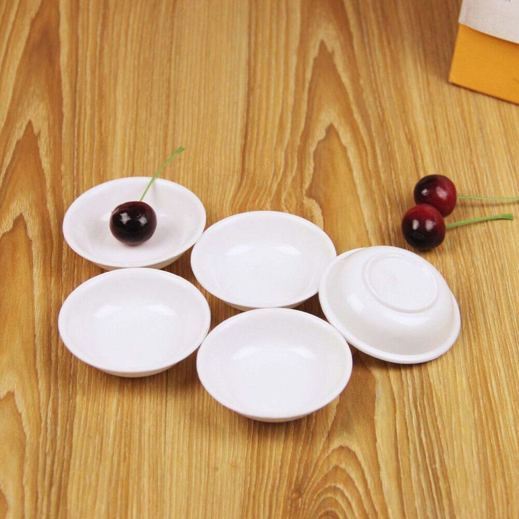 5 Stück weiße Kunststoff-Sauce – Sauce Dipping Cup Bewertung und Preis