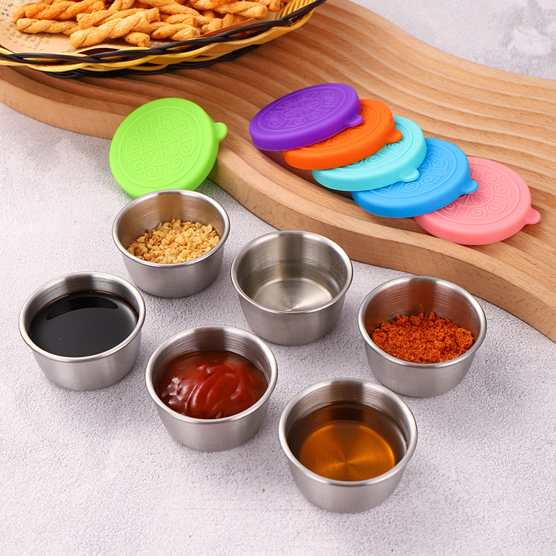 1/4Pcs Edelstahl Eintauchen Sa – Sauce Dipping Cup Bewertung und Preis